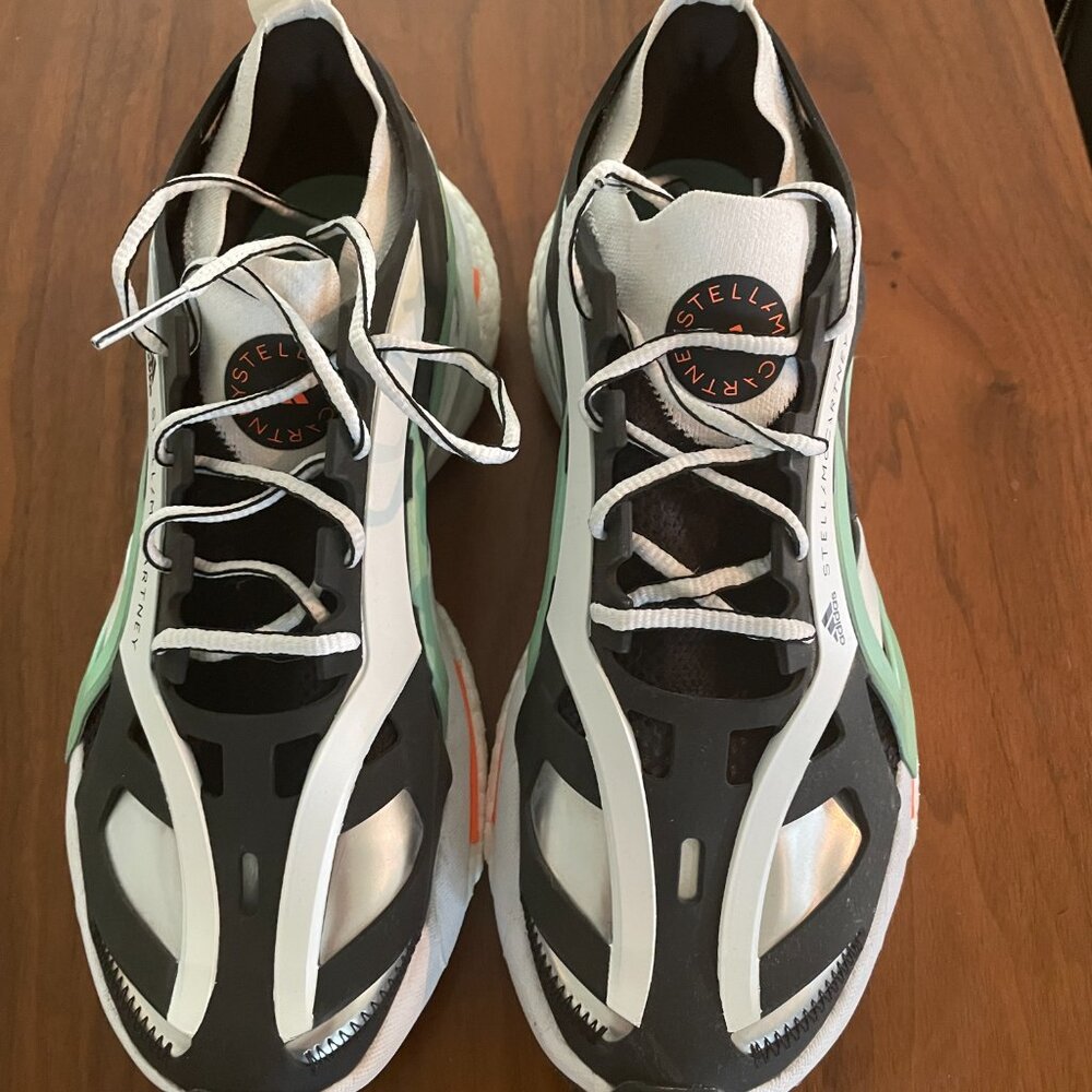 Women's Adidas Solar Glide, Stella McCartney Bliss Green Core Black